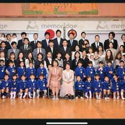 Photo de classe à la japonaise