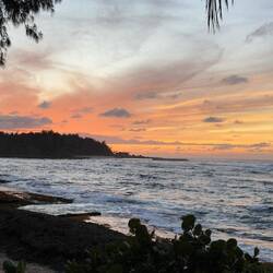 Abendspaziergang am Hotelstrand