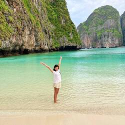 ca. 7.30... wir waren gaaanz alleine...