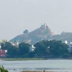 View of the Rock Fort above Tiruchirapalli