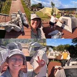 Nonstop Zelte aufbauen! I love it ❤️🥰