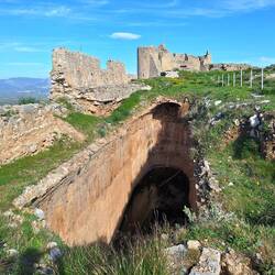 Blick in eine antike Zisterne