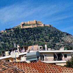 Die Festung Larissa über Argos