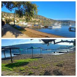 Der Hafen von Vivari