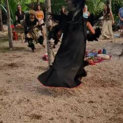 Dank an die 4 Elemente - wir wurden zum Tanz eingeladen, nur fehlt uns allen die Kondition!