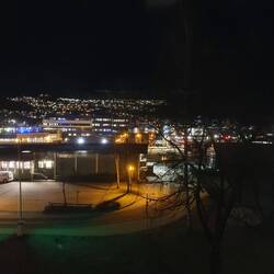 Førde bei Nacht/ Morgen. Wer kann das schon sagen....?!