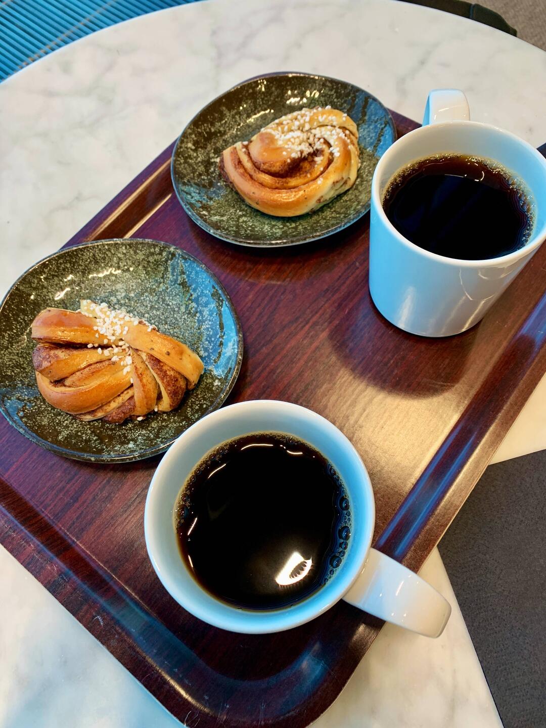 Fika på Arlanda
