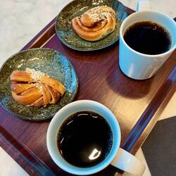 Fika på Arlanda