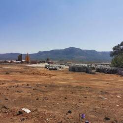 Hier werden scheinbar viele Beton-Teile hergestellt