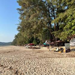Strand mit Massage