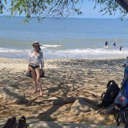 ... So gefällt der Mona das Reisen ☺️