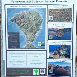 Übersichtskarte zu Wander- und Kletterpfaden