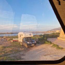 Nett ins Gespräch gekommen, die standen gestern am selben Platz