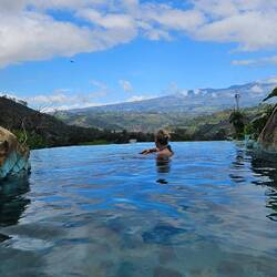 Herrlicher Ausblick ins Orosi Tal