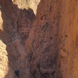 An der engsten Stelle 10 m breit