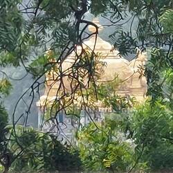 View into the complex from the roof of a tourist shop
