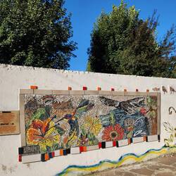 Cool mosaic in downtown