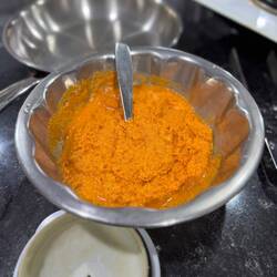 Goan fish curry paste.