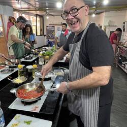 Crazy chef.