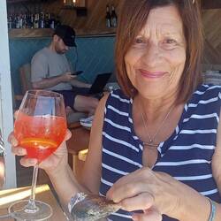 A very strong Aperol Spritz