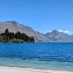 Queenstown Bay and Lake Wakatipo