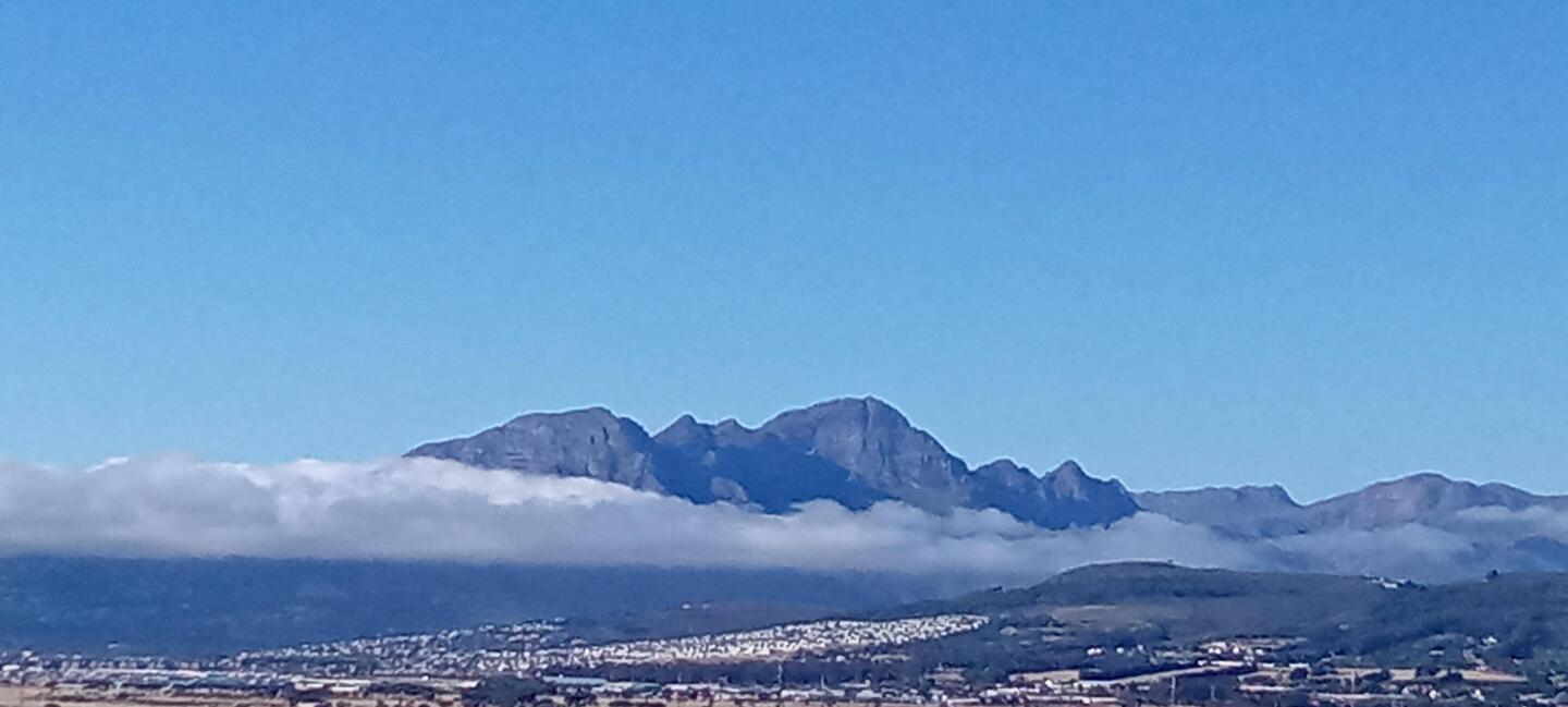 View of the mountains from Stephen's house