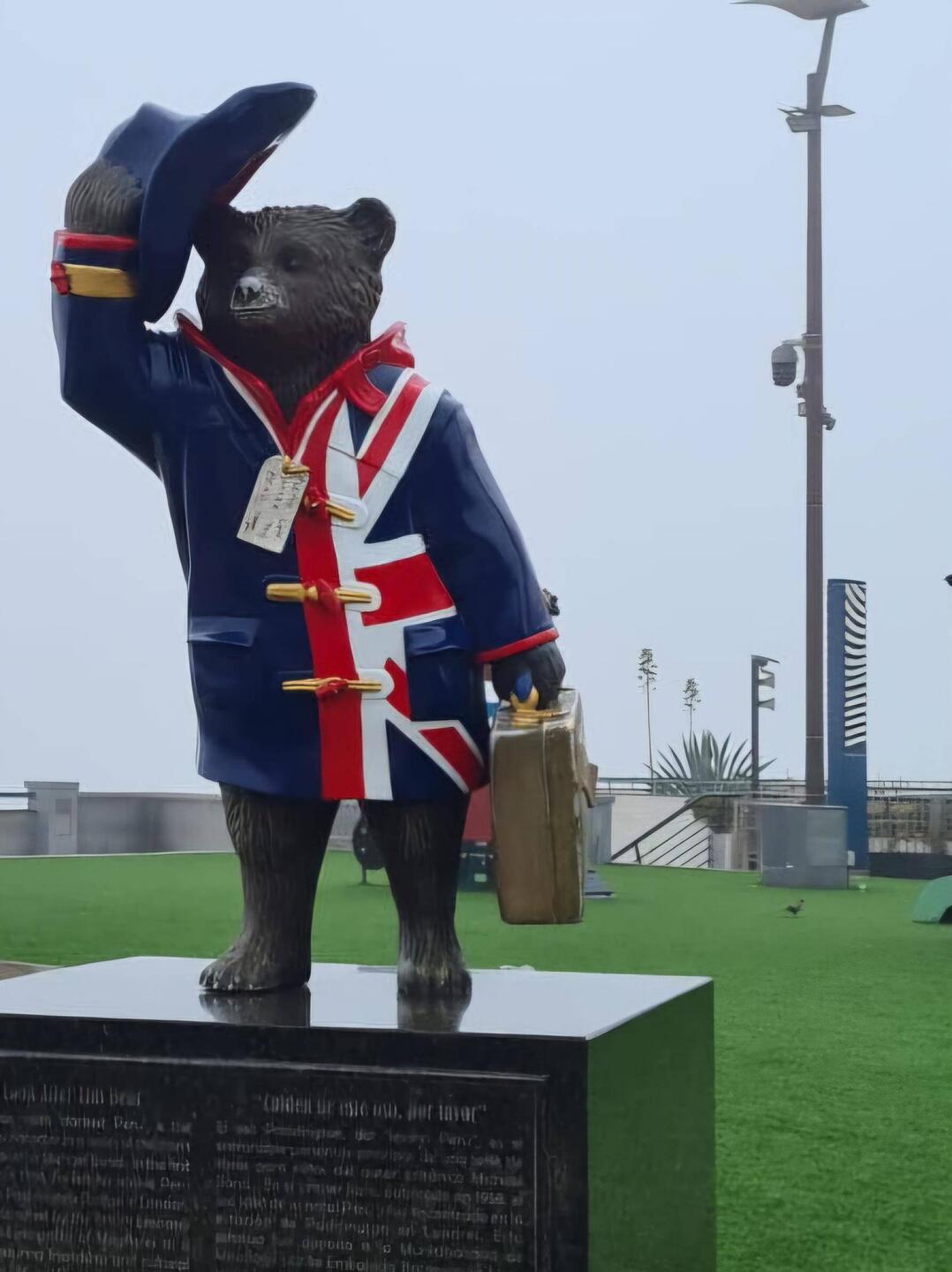 We didn't have to go as far as deepest Peru to find Paddington, he was already in Lima.