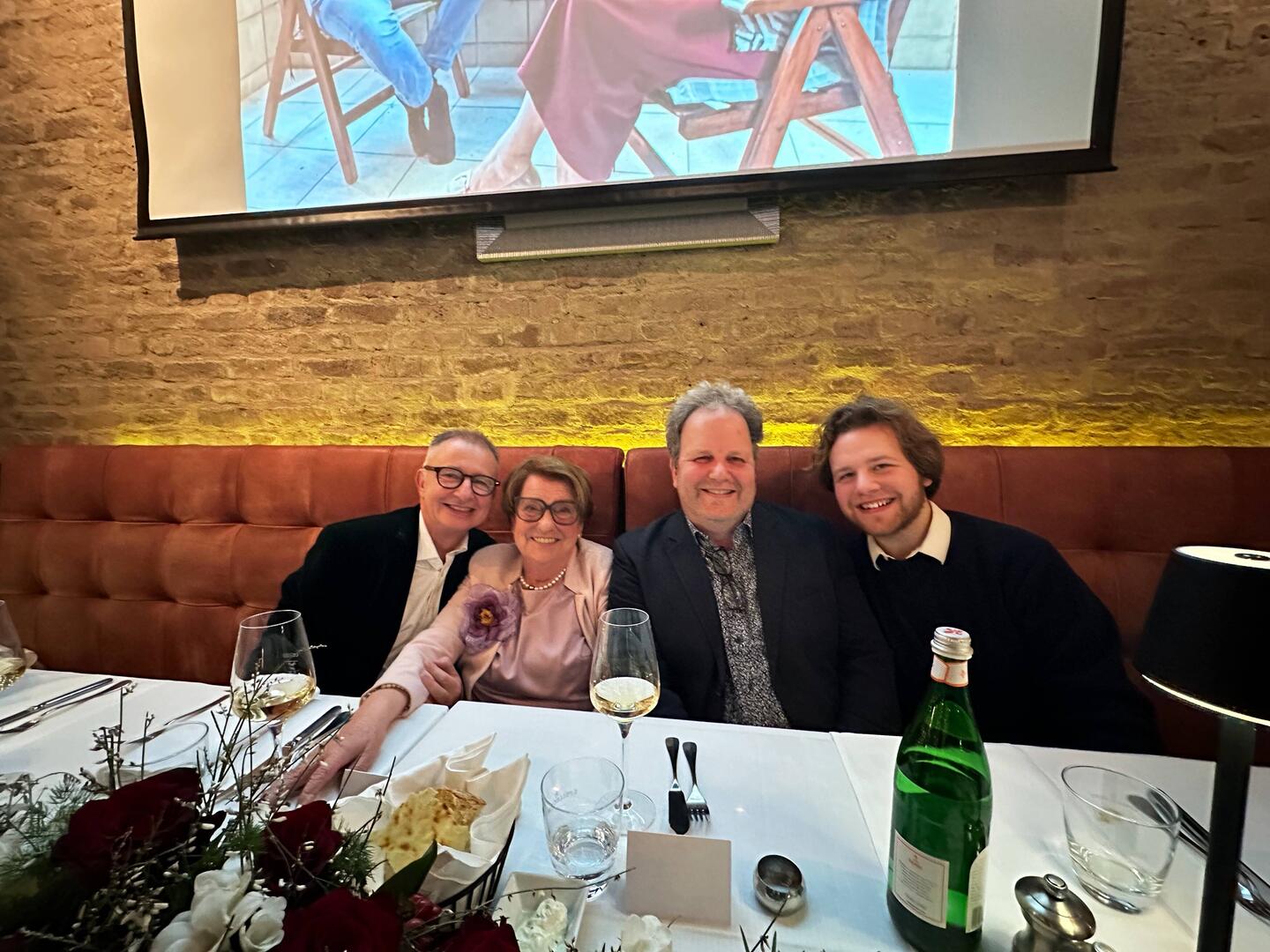 Hans, Astrid, Andreas and Joshua