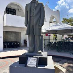 Benito Juarez, der Gründer von Cancun - so heisst die Stadt eigentlich