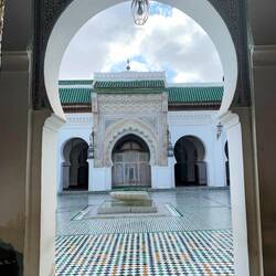 Innenhof des Mausoleums