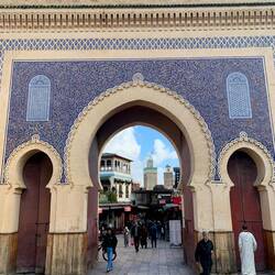 Bab Boujeloud, Eingang zur Medina