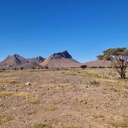 Unterwegs, faszinierende Einöde