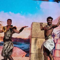 Tolle Tanz und Artistik Darbietung