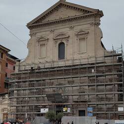 Gerüstbau auf italienisch