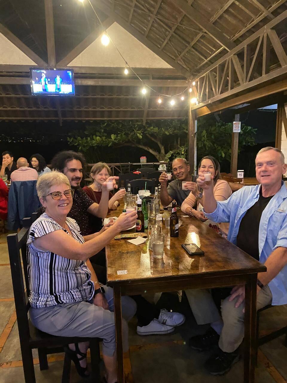 Cheers to Costa Rica and new friends!