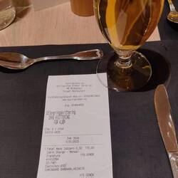 Ca. 11 € für ein kleines Bier