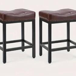 4 island chairs that tuck under the table.