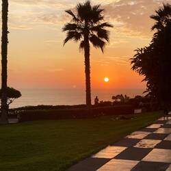 Sonnenuntergang am Malecon.