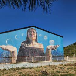 Another mural on the return