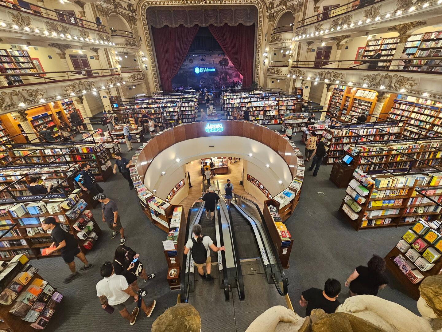 The Ateneo Grand Splendid bookstore