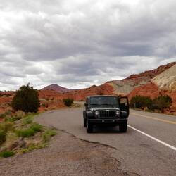 Packed the Jeep and off we went to camp out in UT.