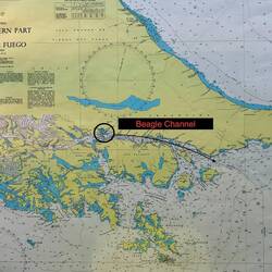 Exit route from Ushuaia.