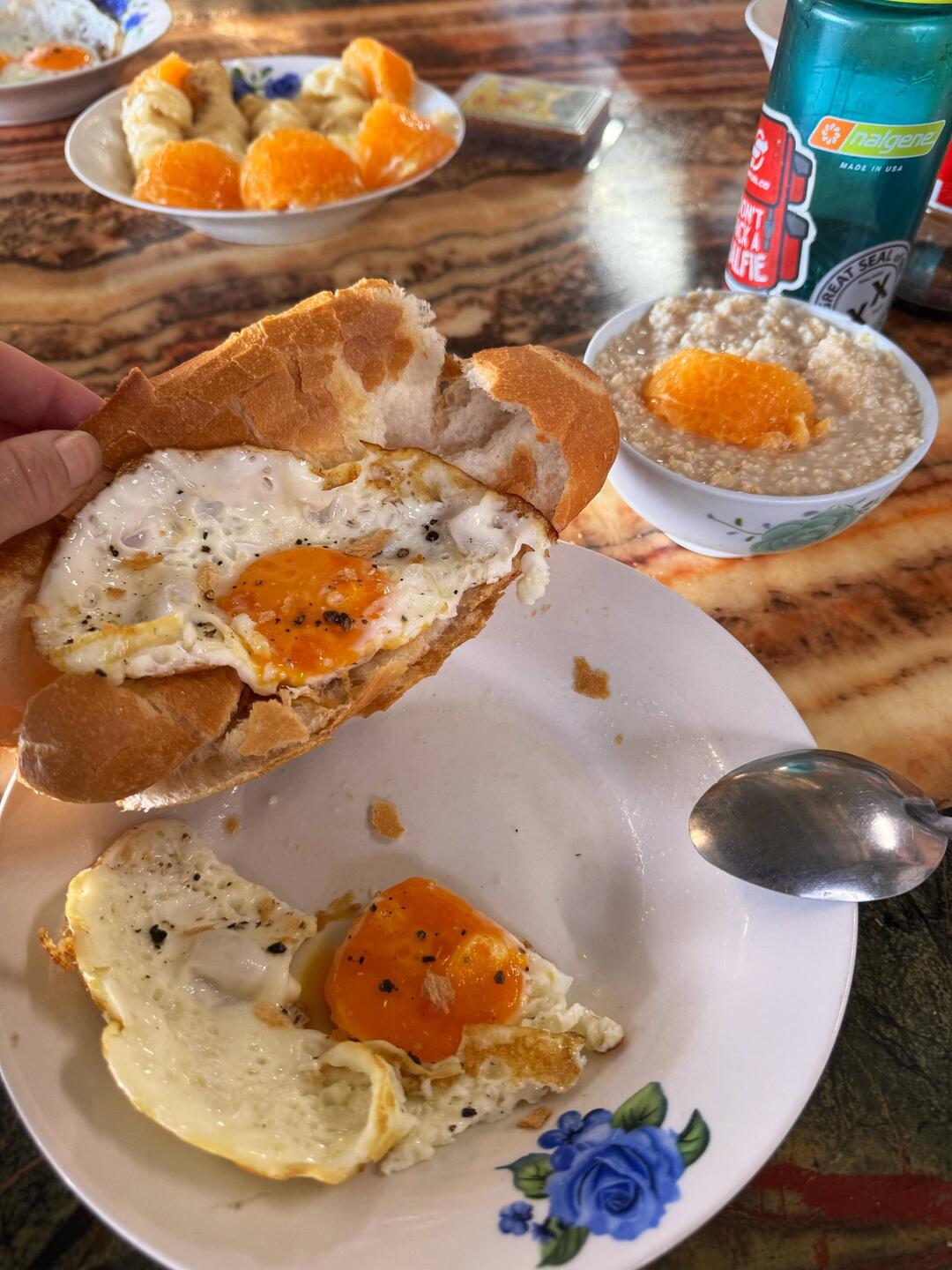 Eigene Frühstückskreation ☺️