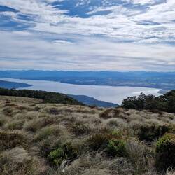 Ussecht be de Luxmore Hut. De Dani hed meh welle.