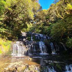 Purakaunui-Wasserfall