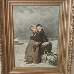 В.Г. ПЕРОВ (1833 - 1882). Дети - сироты на кладбище. 1864