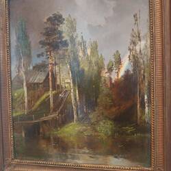 АЛЕКСЕЙ САВРАСОВ (1830 - 1897). У ворот монастыря. 1873