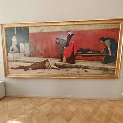 ВАСИЛИЙ СМИРНОВ (1858 - 1890). Смерть Нерона. 1888