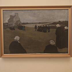 АЛЕКСАНДР БЕНУА (1870 - 1960). Бретонские танцы. 1906