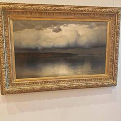 НИКОЛАЙ ДУБОВСКОЙ (1859-1918). Притихло. 1890